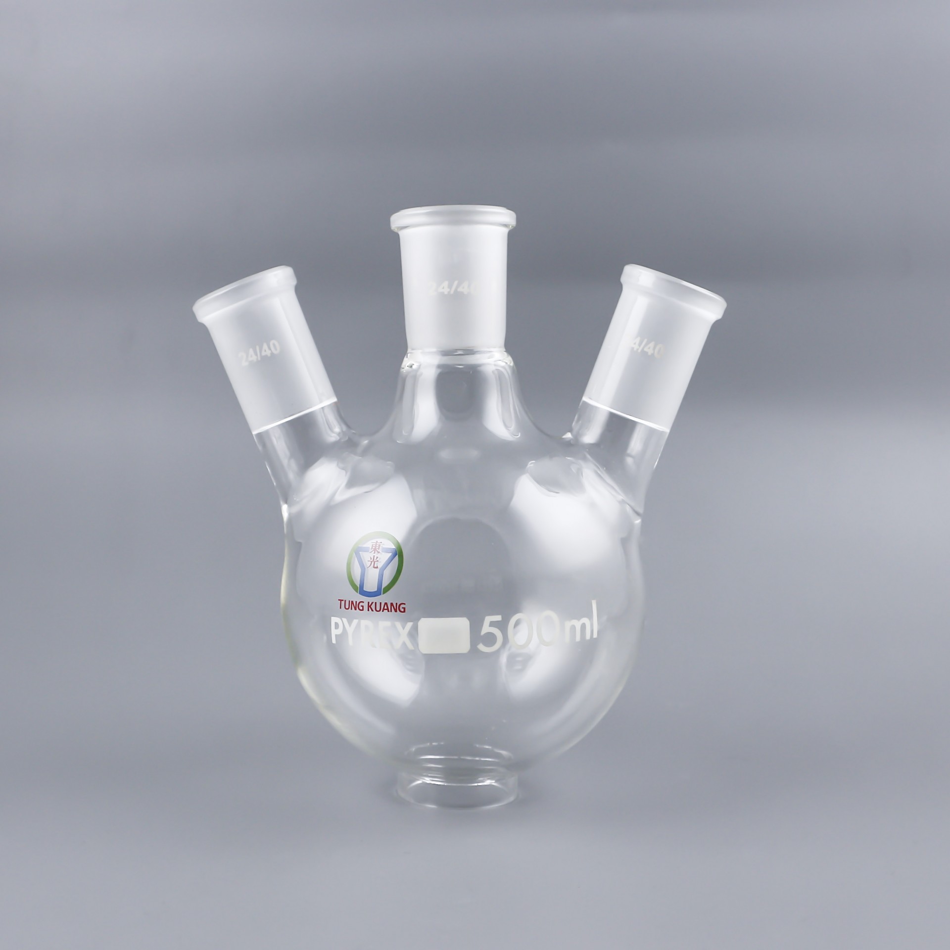 三口瓶 斜口