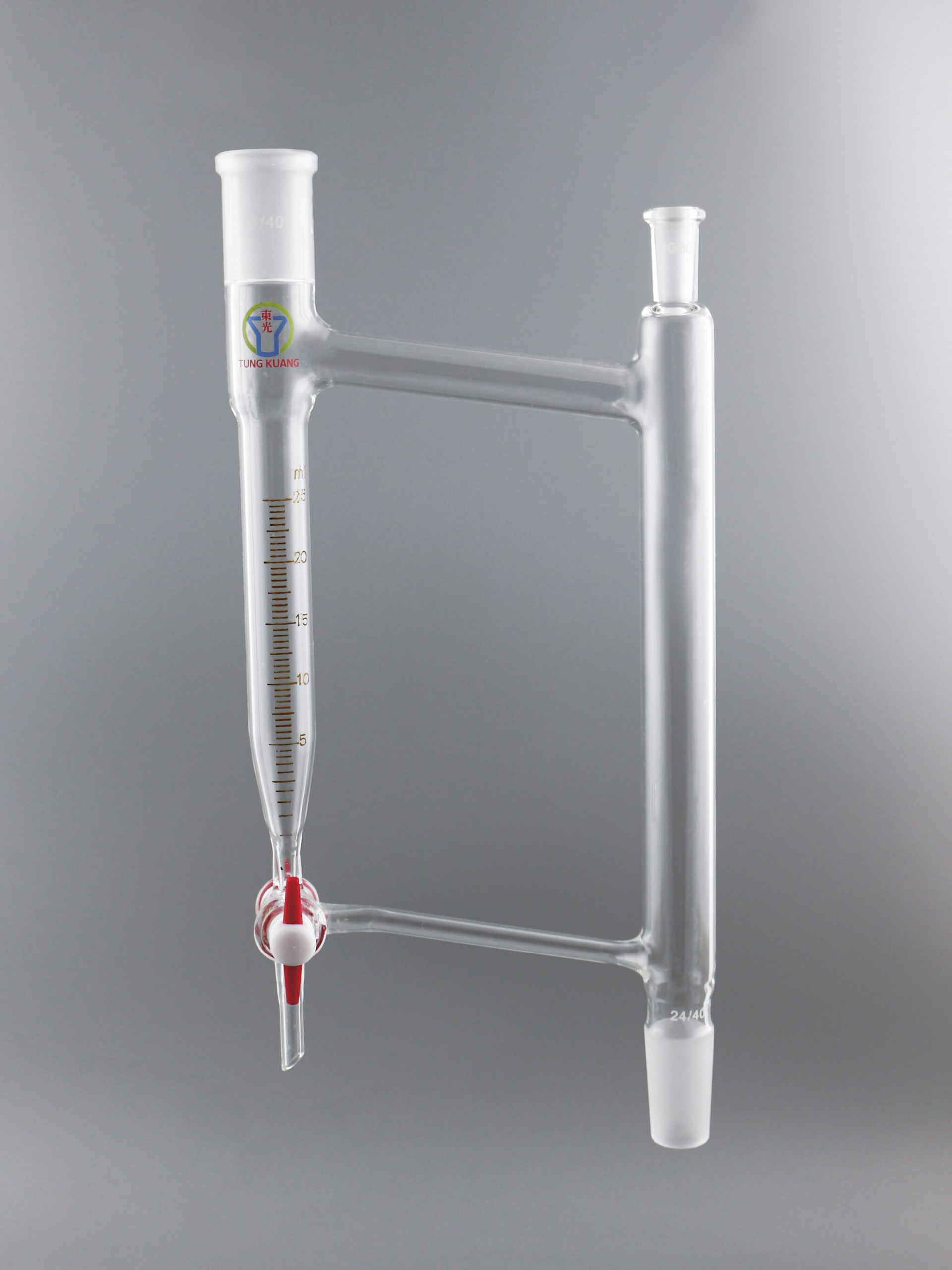 三方刻度蒸餾用受器